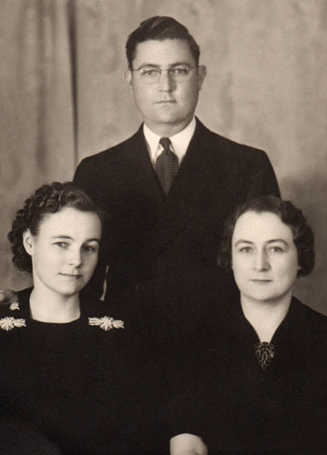 Antique Photo of Family